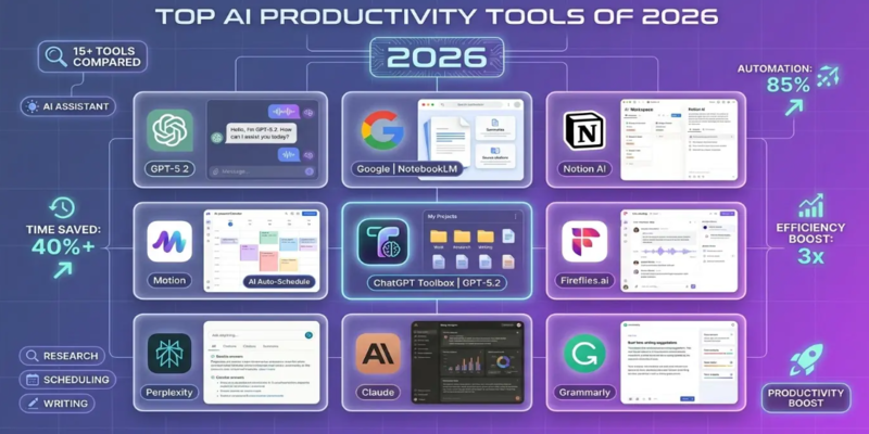 Core AI Productivity Tools 2026